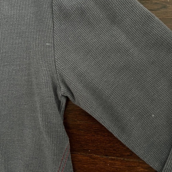 Volcom Stone Mens L/S Waffle Top Gray Cotton Size Small. - Picture 7 of 16